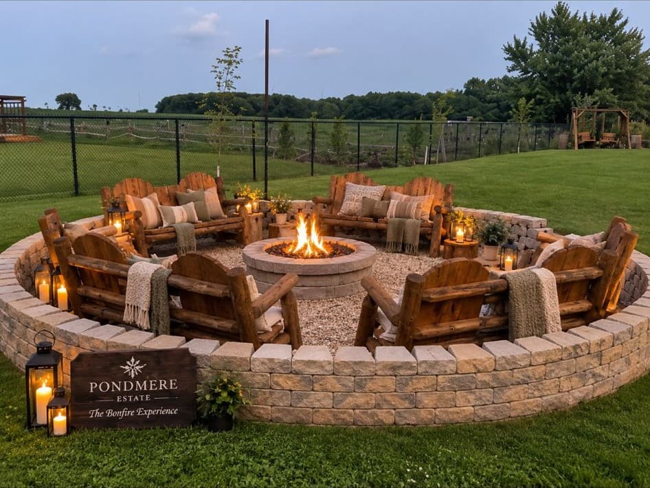 THE BONFIRE AT PONDMERE